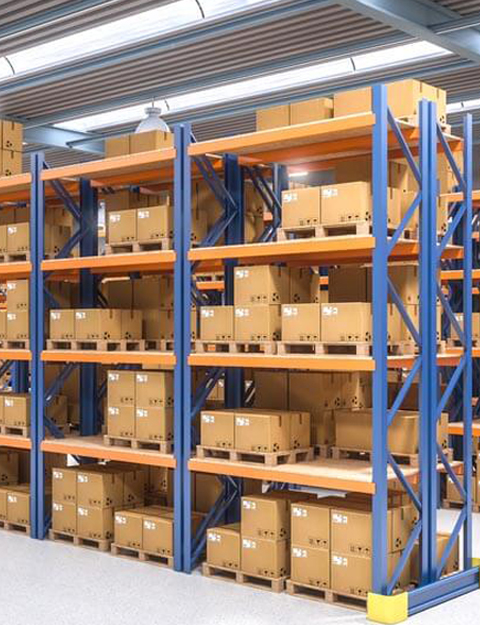 Blue Pallet Racking